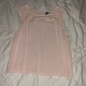 Pink tank top